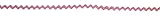 Fashion-Sonderposten (ab 0,59€/M) Zick Zack Band 3/6MM Zackenlitze Zacken Borte Applikation Zierborte in Rosa - 10 M