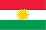Fahnen Flaggen KURDISTAN 150 x 90 cm Fahne Flagg