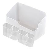 Put&Keep Badezimmer hinter Spiegel Aufbewahrungskörbe Box Kleiner Organizer Behälter Mülleimer mit Holzgriff für Badezimmer Zubehör Küchenschränke Schränke Schlafzimmer Speisekammer Caddy