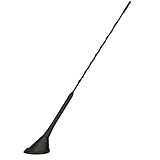 Audioproject A101 - Autoantenne 40cm Raku 2 + Verstärker - kompatibel für VW Golf 4 5 6 7 Passat Lupo Polo 6R Audi A6 Opel Corsa Astra Ford Focus Seat Skoda Radio-Antenne Dach-Antenne Auto-R