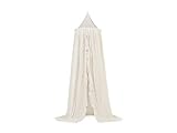 Jollein Baldachin Betthimmel Vintage 245cm ruffle ivory für Kinderbett | 002-005-66041