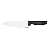 Fiskars Kochmesser, Hard Edge, Elegantes Design, Gesamtlänge: 33,1 cm, Rostfreier Stahl/Kunststoff, 1051747