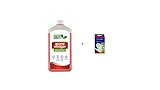 Lithofin Grundreiniger green Bio Grundreiniger 1 L - Stark für alle Flächen mit der Kraft der Natur - auf pflanzlicher Basis - gratis 10 x Einweg