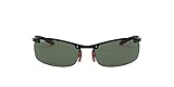 Ray-Ban Herren 0RB8305M F00571 64 Sonnenbrille, Schwarz Carbon/Dark G