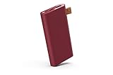 Fresh 'n Rebel Powerbank 6000 mAh USB-C | Tragbares Ladegerät/Externer Akku - 2-ports USB-C & USB – Ruby R