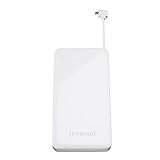 Intenso Powerbank S6000 externes Ladegerät (6000mAh, für Smartphone/Tablet-PC/MP3 Player/Digitalkamera) weiß