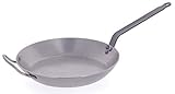 DE BUYER Lyonnaise Bratpfanne, Legierter Stahl, Edelstahl, 40