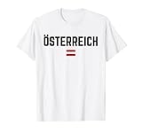 ÖSTERREICH Flagge | Damen Herren Kinder ÖSTERREICH T-S
