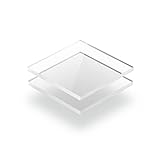 Kunststoffplattenonline.de - Plexiglasscheibe - GS plexiglas platten - 5mm dick - Transparent - 30 x 10