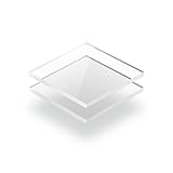 Kunststoffplattenonline.de - Plexiglasscheibe - GS plexiglas platten - 5mm dick - Transparent - 30 x 10