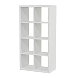 Ikea KALLAX Regal in weiß; (77x147cm); Kompatibel mit EXPEDIT