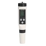 Wasserqualitätstester Genaues TDS-Meter EC-Meter Temperaturteststift Hintergrundbeleuchtungsfunktion Wasserreinheitsmesser für Schwimmbäder, Aquarien, Haushaltstrinkwasser, Hydroponik