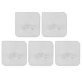 5 STÜCKE Multifunktionale Klebehaken Rasiererhalter, Handyhalter Elektrischer Steckerhalter Küchenhaken Handtuchhaken für Heimdek