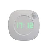 Indoor Motion Sensor Wandleuchte, USB wiederaufladbares Kinderzimmer Nachtlicht mit Zeitschaltuhr Selbstklebende Wandleuchten LED Dimmbar mit 2 Farbmodi 4 Helligk