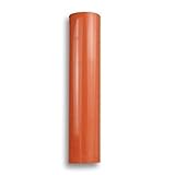 TWWSA Heimwerken 1 Rolle 12'x40 /30.5x100cm Stretch Matte PU Wärmeübertragung Vinylfilm Schneidhitze Press Vinylfilm Bügeleisen Htv t- Shirt für Dekorationen (Color : Orange, Size : 30.5x50cm)