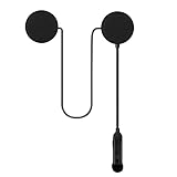 YYTFY Motorrad Helm Headset, Bluetooth 5.0 Helm Kopfhörer Wireless Kommunikation Wasserdicht Winddicht für Motorräder Outdoor for GPS/Music Call Control/Cycling/Skiing