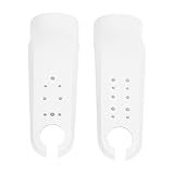 Bnineteenteam 2 Stück ABS Scooter Vordergabeln, Elektro Scooter Gabeln Ersatzzubehör für M365/M365PRO/PRO2/1S/Lite(Weiß)