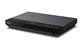 Sony UBPX700 UBP-X700 4K Ultra HD Blu-ray Disc Player (4K HDR, 4K Streaming Dienste, Super Audio CDs (SACD), USB, WiFi, HDMI) Schw