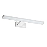 LED Spiegelleuchte Bad BALI W 40cm 8W | Badwandleuchte Spiegellampe Wand 640lm 3000K warmweiß Oktaplex lighting