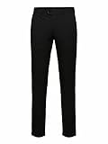 SELECTED HOMME Herren Flex Slim Fit Hose, Black, 38W 32L EU