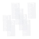 Sharplace Baby-Wachstums-Diagramm-Schablonen-Wand-Dekor-Messlineale für Kinder Jungen Mädchen Raumdekoration Kinderzimmer Höhe und Wachstums-Diagramm 7 Fuß - k
