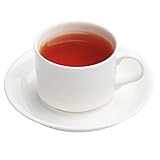 QYYFG Teetasse Und Untertasse Aus Keramik Im Britischen Stil for Büro Und Zuhause (ideal for Kaffee, Tee, Milch Und Kakao, 160Ml)