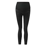 GFGHH Umstands-Sport-Leggings – Umstands-Sport-Top-Yoga-Shirt - Yogahose für Schwangere – Umstandsleggings-Umstandstop Freizeithose, Umstandsleggings Schwangerschaft Hosen Bequeme Stretch Jogging