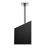 YYhkeby TV-Halterung Deckenhalterung TV-Halterung 14-42 Zoll höhenverstellbar TV Deckenhalterung Full Motion 360° Drehung Neigbar Schwenkbar für Wohnzimmer Schlafzimmer J