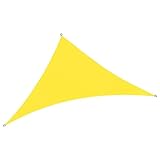 HJXX Sonnensegel Dreieck wasserdicht Garten, Schattenstoff, Sonnenschutz Terrasse, UV-Schutz, Aus reißfestem PES, Winddicht, für T