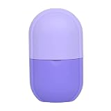 Eelaber Eisrolle für Gesichtsaugen, Silikonhaut Anziehen Massager Wiederverwendbarer Gesichts-Eiswürfel-Tray-Form-Roller-L