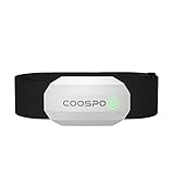 CooSpo H808S Herzfrequenzmesser Pulsgurt Bluetooth ANT+, Herzfrequenz Sensor mit Brustgurt EKG Genau IP67 Wasserdichter, Kompatibel mit Strava, Peloton app, Elite HRV, Rouvy, Adidas Run, Kinomap