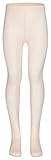tanzmuster ® Ballettstrumpfhose Mädchen - Lena - kein Kratzen und Rutschen, äußerst strapazierfähig (Keine Laufmaschen), Strumpfhose fürs Kinder Ballett in rosa-apricot, Größe 116-128