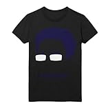 T-Shirt Edward Snowden Glasses D750207 Schwarz XL