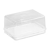 DONGTAISHANGCHENG Kunststoff transparente Butterbehälter Butter Box Käse Box Tray Geschirr Mit Gabel Löffel Versiegelte Kuchen Dessert Box Butter T