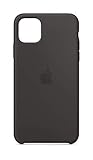 Apple Silikon Case (für iPhone 11 Pro Max) - Schwarz - 6.5 Z