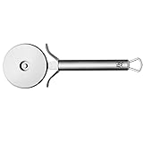 WMF Profi Plus Pizzaschneider 19,8 cm, Pizzaroller, Pizza Cutter, Cromargan Edelstahl teilmattiert, spülmaschinengeeig