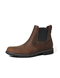 Timberland Herren Stormbucks Chelsea Pull-on Chukka Boots, Braun (Dark Brown Nubuck), 42 EU