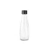 LEVIVO Glasflaschen für den LEVIVO Wassersprudler WATER & JUICE, als Ersatz oder Ergänzung, 0,6 l Volumen, als Glaskaraffe nutzbar, umweltfreundlicher und langlebiger als PET-Flaschen, 1 F