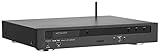 Magnat MMS 730, schwarz - kompakter Netzwerk-Player mit hochwertiger Aluminium-Front und zahlreichen Streaming-Funk