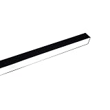 Diomant LED Linear Black V30-02 | Wand-und Deckenbeleuchtung (Warmweiß(2700-3200K), 160cm)