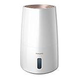 Philips Series 3000 Luftbefeuchter – Lufterfrischer für Räume bis 45 m², NanoCloud-Technologie, 3 Geschwindigkeitsstufen, Sleep-Modus, 3-Liter-Tank (HU3916/10)