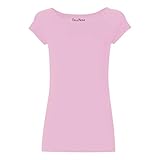 FellHerz Damen T-Shirt rosa, Bio & Fair aus 100% Bio-Baumwolle und unter fairen Bedingungen hergestellt, nachhaltig, vegan, ökologisch, alternativ, natürlich, vielseitig (S)