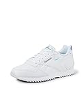 Reebok Damen ROYAL Glide Ripple Clip Sneaker, White/Cold Grey 5/White, 40 EU
