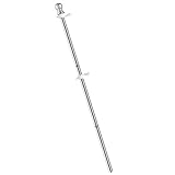 Generic 1, 5M Flag Pole Kit Fahnenmast Außenwandhalterung Edelstahl Fahnenmast mit drehbaren Ringen Grundhalterung für Veranda H