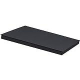 Generisch IKEA Dröna Aufbewahrungsbox für Kallax Regale Box Fach Kiste 33x38x33 cm (Deckel Schwarz)