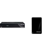 TELESTAR DIGINOVA AS 1 HD Sat Receiver Irdeto ORF (DVB-S2, Full HD, PVR Ready) schwarz & Intenso Memory Case 1 TB Externe Festplatte (6,35 cm (2,5 Zoll) 5400 U/min, 8 MB Cache, USB 3.0) schw