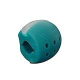 Backenübungen Kaukiefer-Trainer-Kau-Fitness-Ball Toner Beauty-Tool für Frauen Männer (grün)