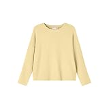 NAME IT Mädchen NKFVICTI LS Knit NOOS Pullover, Double Cream, 146-152