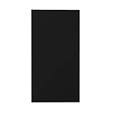 cdhgsh 10X20cm Plexiglasplatte Farbige Acrylplatte DIY Spielzeugzubehör Modellherstellung Plexiglasplatte Schw
