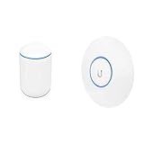 Ubiquiti UniFi Dream Machine All-in-One Router (with 2 pin EU Plug) & Networks Wireless Access Point, 2.4GHz/5GHz, 867Mbit, 122m 1x 10/100/1000, 24V Passiv PoE, UAP-AC-LITE